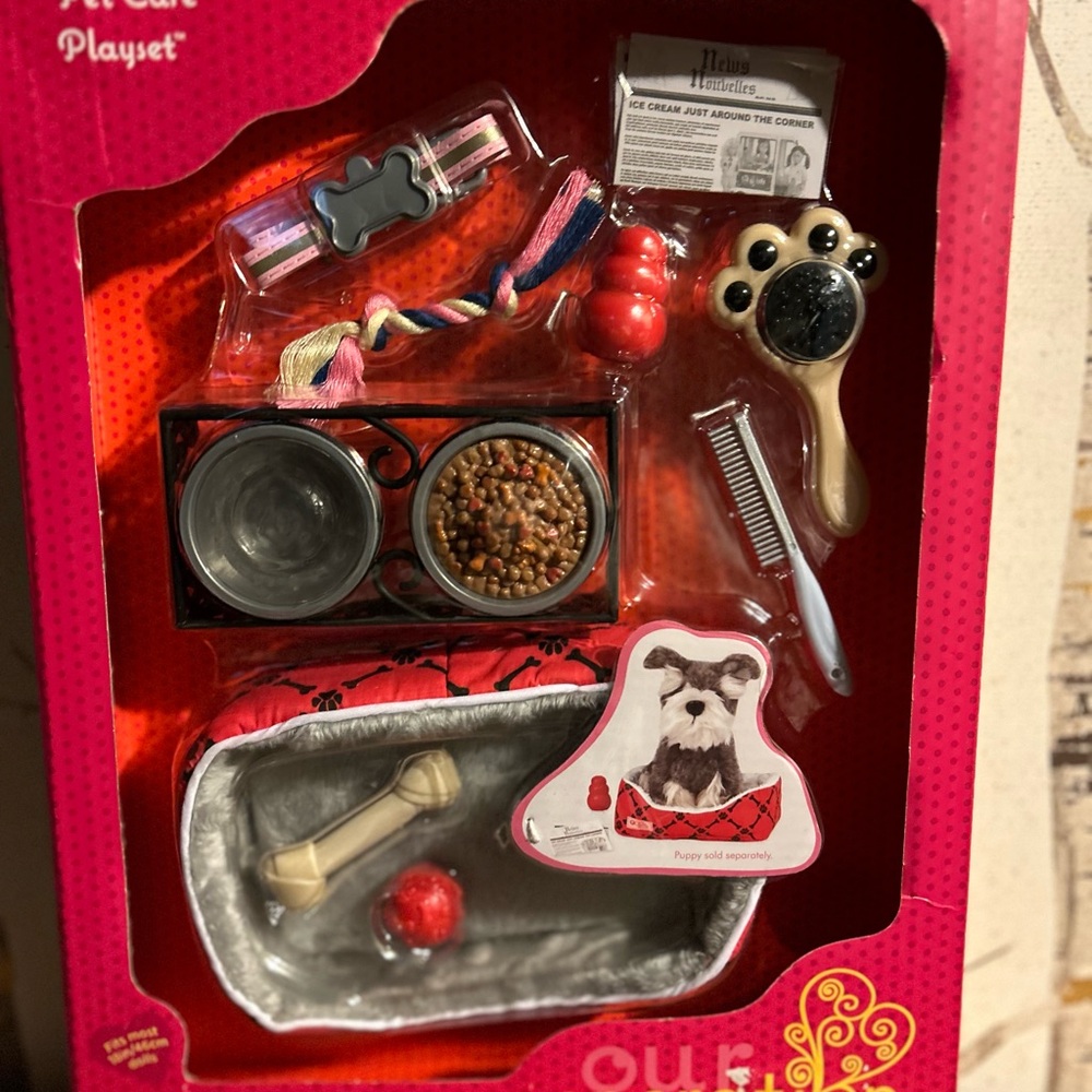 Outward Hound Pet Playset - Pink and Black